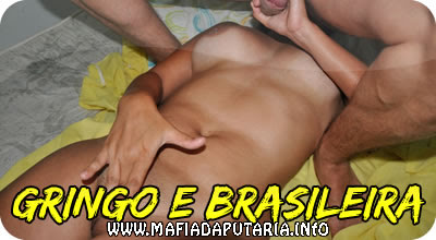 gringo e brasileira, brazilian amateur homemade