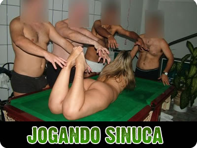Jogando Sinuca