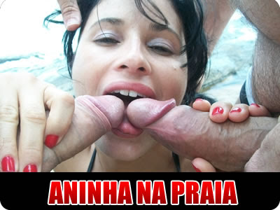 Aninha na Praia Swing Menage