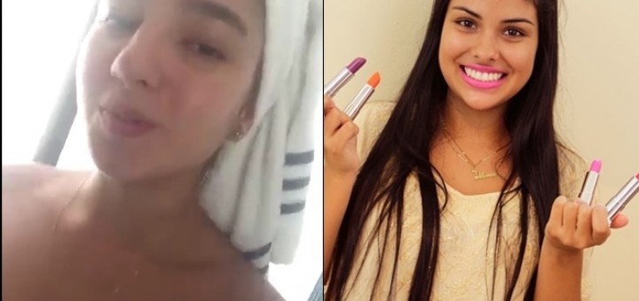Munik Nunes BBB16 Pelada Nua