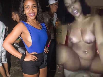Negra faz Sexo depois da balada e video vaza