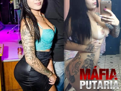 Gatinha Tatuada Caiu na Net Fotos e Videos